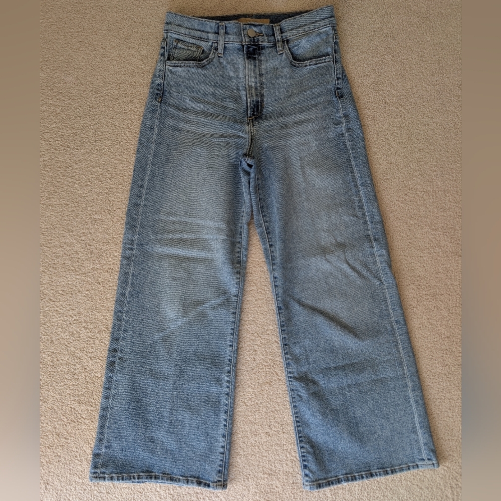 Joe's The Mia High Waist Ankle Wide Leg Jeans (So Sweet)